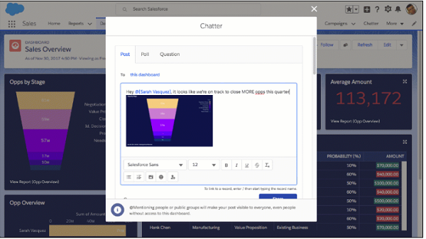 Salesforce 報(bào)表和儀表板